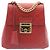 GUCCI Guccissima GG Padlock Backpack Leather Red Auth knn037 - view 13