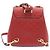GUCCI Guccissima GG Padlock Backpack Leather Red Auth knn037 - view 2