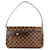 Louis Vuitton Damier Ebene Aubagne Pochette Shoulder Bag Leather  ref.462061