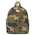 [Used] Michael Kors camouflage pattern rucksack daypack PVC unisex Khaki Leather  ref.462322
