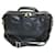 [Used] VERSACE Versace Sunburst 2WAY Handbag Business Bag Leather Men's Black Golden Metallic  ref.462328