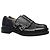 Jimmy Choo Monk Strap Shoes con borchie in pelle nera Nero - vista 3