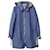 Marni Hooded Overcoat in Blue Polyester  ref.462568