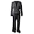 Valentino Trouser Suit Set in Black Virgin Wool  ref.462603