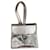 Rene Caovilla Handbags Silvery Leather  ref.462931