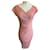 Escada Dusky pink dress, body con Viscose Elastane  ref.462942