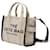The Mini Tote Bag Jacquard - Marc Jacobs - Areia Quente - Algodão Bege  ref.462997
