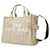The Small Tote Bag - Marc Jacobs - Bege - Algodão  ref.463002