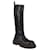 Bottega Veneta Tire Boot in Calfskin in black Leather Pony-style calfskin  ref.463090