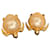 Chanel Collettore Beige D'oro Metallo Perla  ref.463508