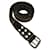 Balmain Belts Black Cloth  ref.463571