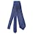 100% cravate en soie Versace Bleu  ref.463788