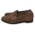 Gianni Versace Loafers Slip ons Brown Suede  ref.464131