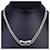 TIFFANY & CO. Necklace Silvery White gold  ref.464164