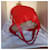 Givenchy borsa tote bag rossa Rosso  - vista 6