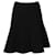 Temperley London Knee-length Skirt in Black Silk  ref.464641