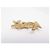 NEUE VINTAGE BROSCHE YVES SAINT LAURENT OPYUM LOGO YSL STRASS GOLD BROSCHE - Ansicht 4