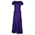 Robe longue Ralph Lauren en coton violet  ref.464783