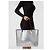 Philipp Plein hobo bag shopper prata - vista 2