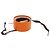 Hermès Hermes Printed Silver Trim Wide Cuff in orangefarbener Emaille - Ansicht 3