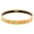 Trim Hermès Hermes Striped Narrow Bangle in Multicolor Enamel Golden