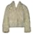 Vince Plush Jacket in Cream Faux Fur White Synthetic  ref.465174
