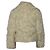 Vince Plüschjacke aus cremefarbenem Kunstpelz Weiß Roh - Ansicht 4
