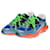 Neuf -Sneakers Christian Dior B24 Sorayama Kim Jones bleu, orange et vert, Taille: 42,5 Toile  ref.465539