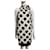 Diane Von Furstenberg Ivory and black DvF Hermione  silk dress White Elastane  ref.465576