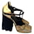 Marni Heels Golden Leather  ref.465928