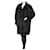 Marc Cain Manteaux, Vêtements d'extérieur Acrylique Noir Gris  ref.466142