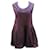 Marni Sleeveless Peplum Top in Purple Cotton  ref.466263