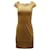 Minivestido tubo de Diane Von Furstenberg en lana marrón Castaño  ref.466322