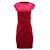 Vestido Diane Von Furstenberg Marchona en Viscosa Roja Fibra de celulosa  ref.466332