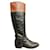Prada vintage boots p 37 Black Leather  ref.467157