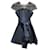 Alexis Mabille Dresses Navy blue Silk  ref.467161