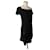 Christian Dior Dior glitter mini dress Black Synthetic  ref.467298