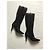 Valentino Garavani Schwarze Stiefel mit hohem Absatz von Valentino - Ansicht 2