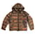 [Used] AW MONCLER / Moncler MAYA GIUBBOTTO / Maya logo emblem WZIP hooded down jacket camouflage / brown 1 Nylon  ref.467404
