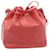 LOUIS VUITTON NOE PM Vermelho Couro  ref.468355