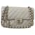 Chanel Caviar Jumbo Single Flap Bag White Leather  ref.468873