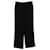 Pantaloni Diane Von Furstenberg Crepe in Triacetato Nero Sintetico  ref.469249