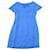 Balenciaga Shift Dress in Blue Silk  ref.469259