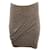 Falda elástica en rayón gris de T by Alexander Wang Rayo Fibra de celulosa  ref.469300
