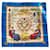 Square Hermès "Französische Revolution" Weiß Rot Marineblau Seide  ref.469377