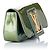 Bolso de mano Louis Vuitton Green Sobe de charol Verde Verde oscuro - vista 2