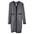 Chanel Braided Trim Coat Grey Tweed  ref.469699