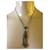 Set di orecchini a clip per collana Christian Dior Multicolore Argento  ref.470646