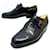 JM WESTON LOAFERS WITH BUCKLE 7.5D 41.5 42 Black crocodile leather Exotic leather  ref.470759