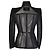 Zucca Fendi micro-mesh jacket in black structured net - view 2